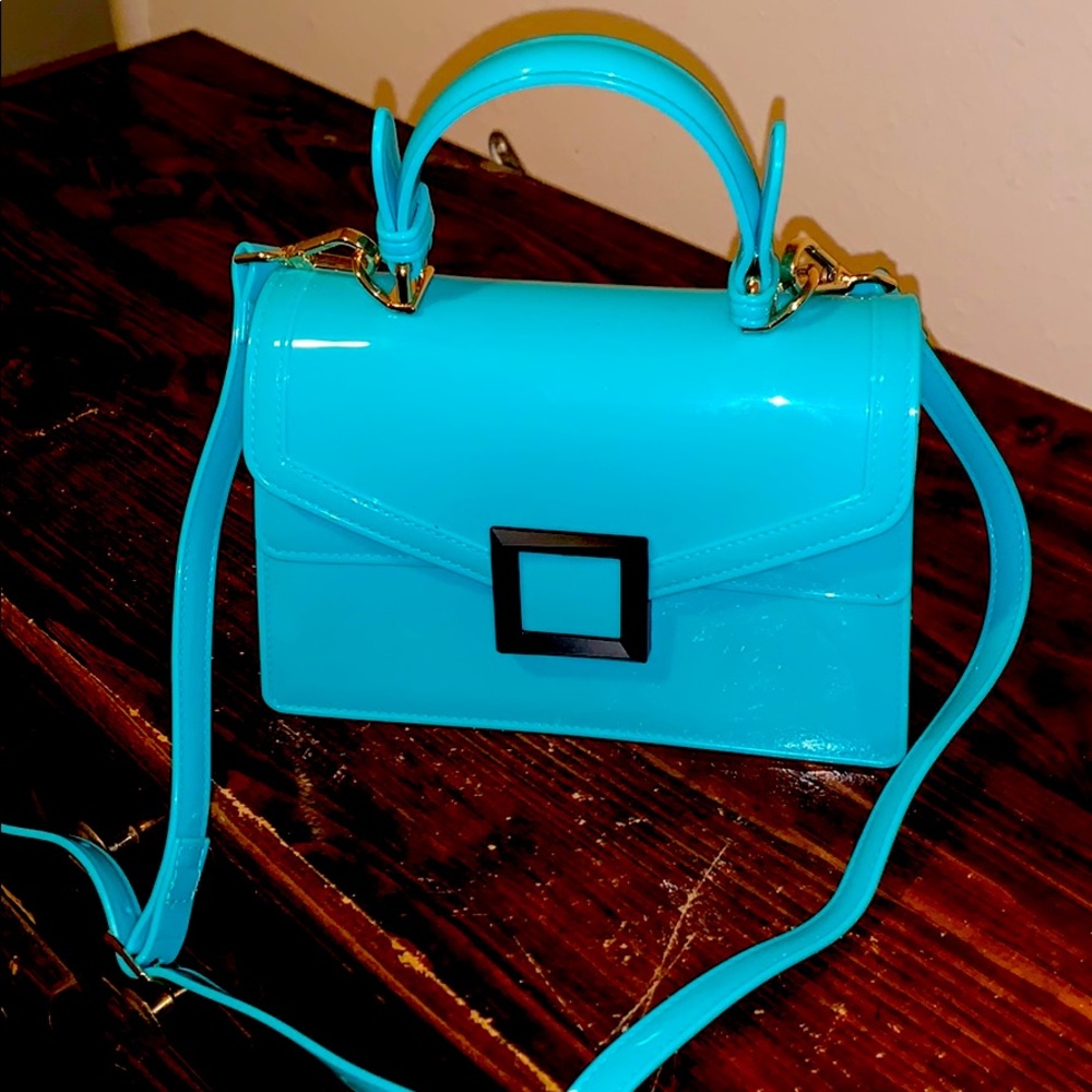 Blue purse
